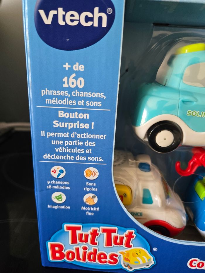 Coffret neuf Trio Tut Tut bolides - photo numéro 2