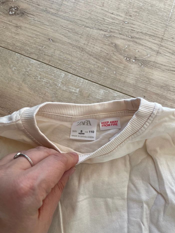 Teeshirt Zara 5 ans - photo numéro 2