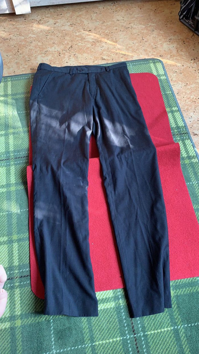 Pantalon homme à rayures taille 42