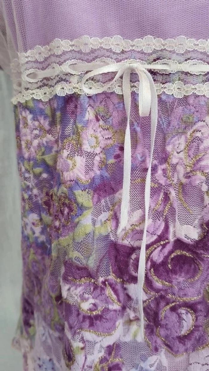 Tee-shirt mauve femme "Jacqueline RIU" Taille 2/38 - photo numéro 5