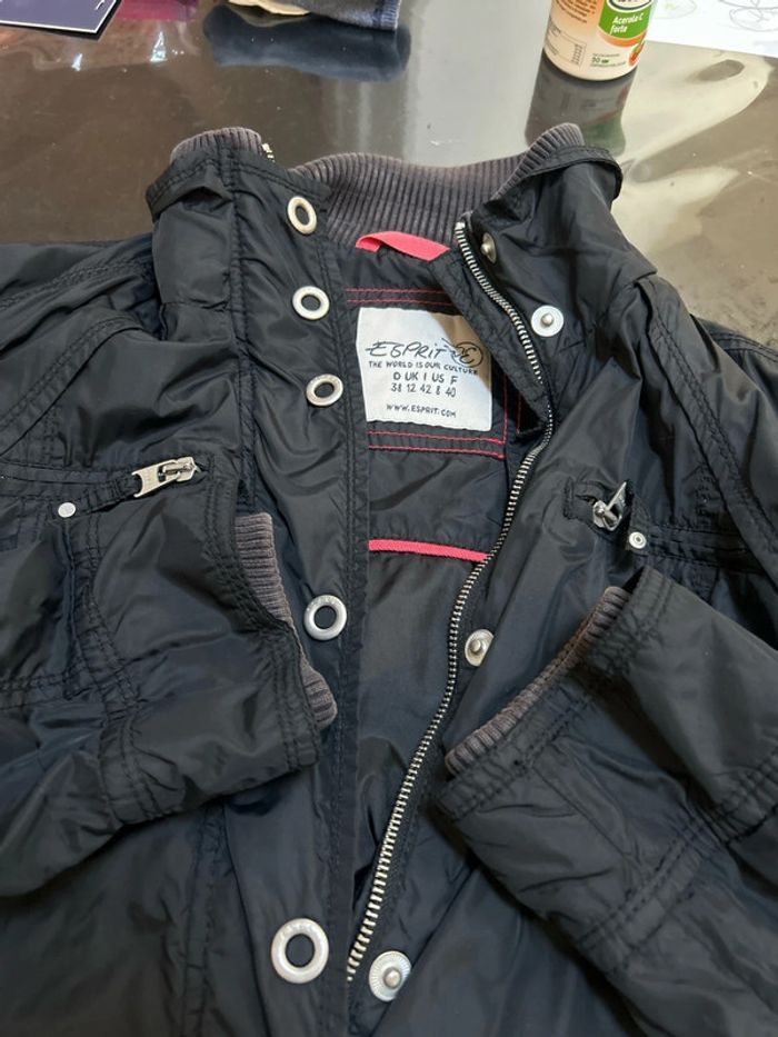 Parka léger noir 40 Esprit - photo numéro 4