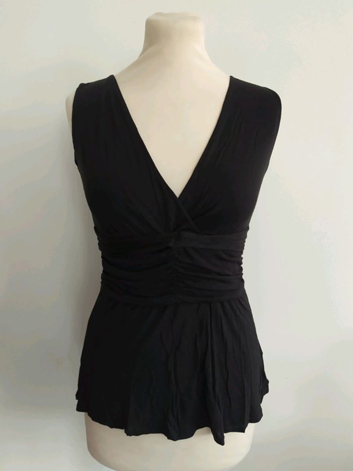 Top noir à nouer taille S - photo numéro 3