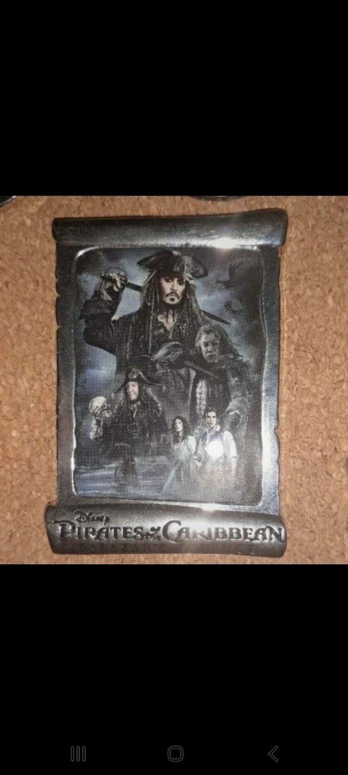 Pins Pirate des Caraïbes Disneyland paris