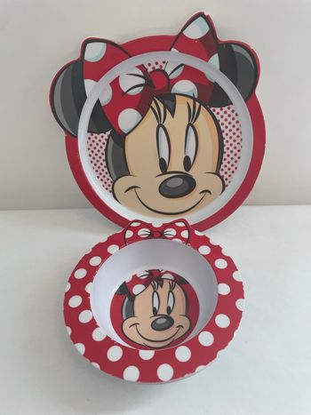 Assiette et bol Disney minnie