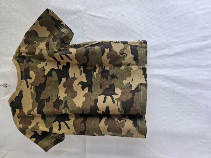 T-shirt manches courtes 2/3 ans Primark Camouflage kaki, marron beige noir - photo numéro 3