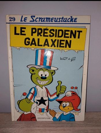 Bande dessinée le président galaxien
