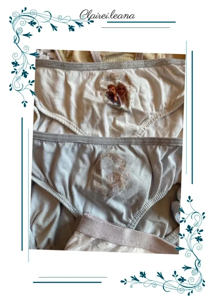 🛑 lot de 7 culottes enfant 🛑 - photo numéro 2