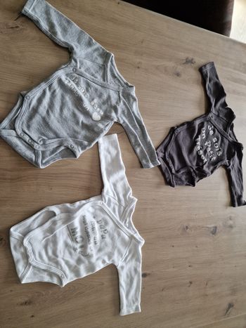 Lot de 3 bodys 3 mois