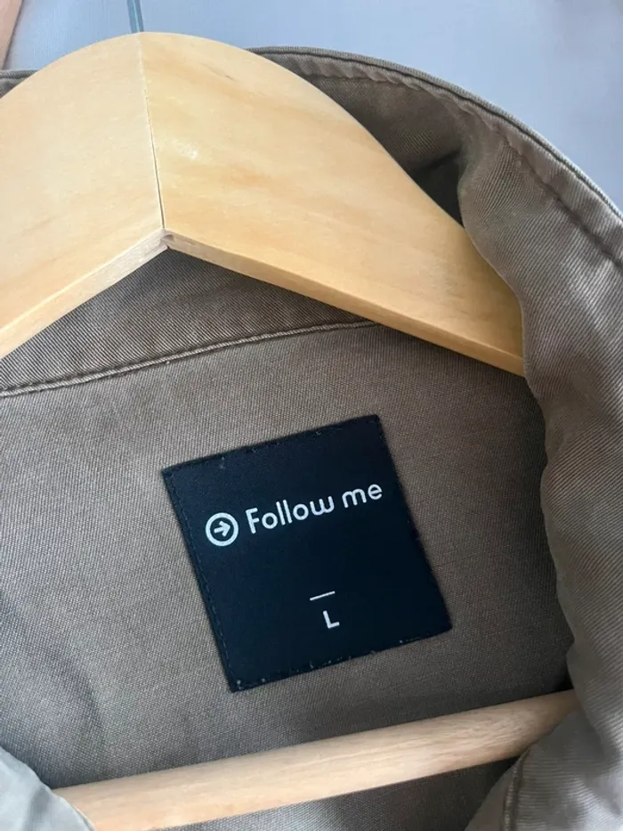 🔹 Veste Légère Kaki & Noir – Gémo 🔹 - photo numéro 5