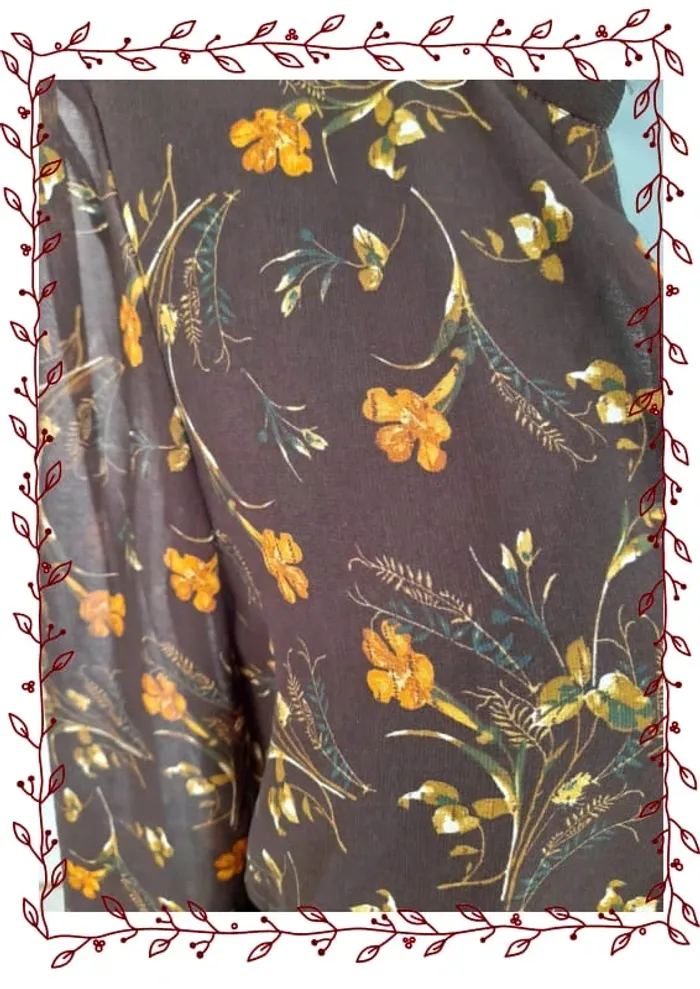 Blouse voile " MNG Mango" - photo numéro 2