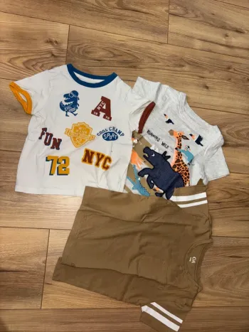 3 tee shirt garçon C&A 4 ans