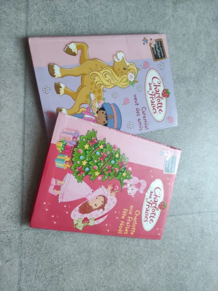 Lot de 2 charlotte aux fraises