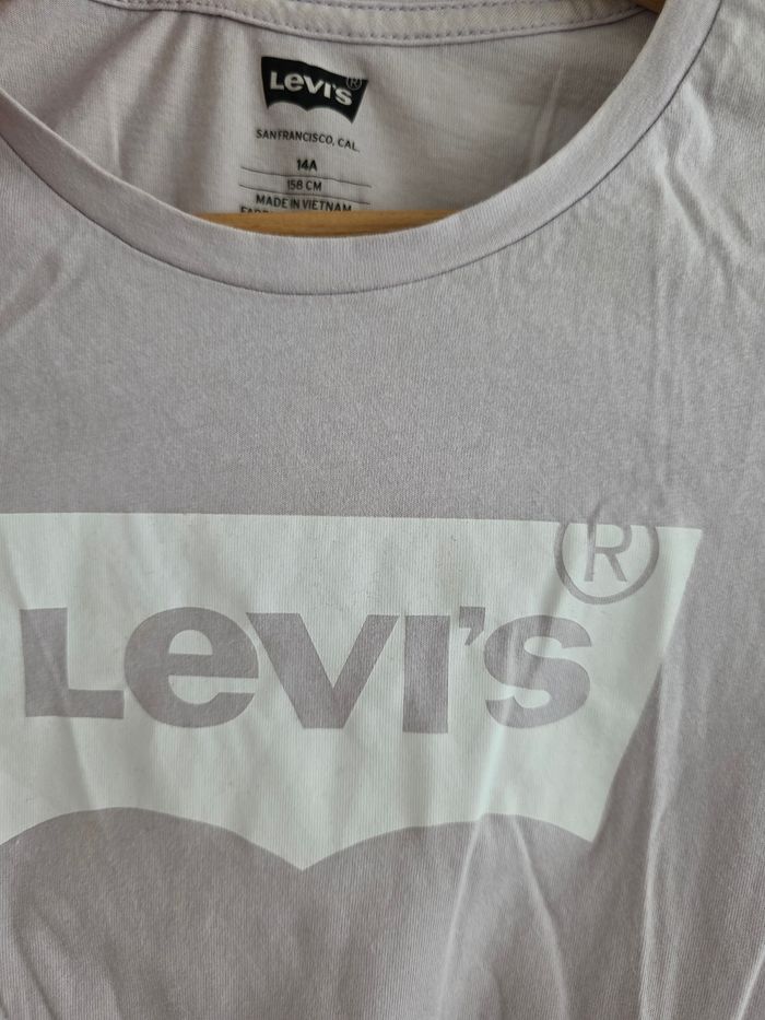 Robe blanche + T-shirt Levi's 14 ans - photo numéro 4