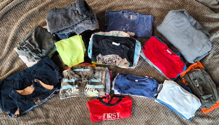 🦖 Lot 55 Articles Garçon, Taille 6 Mois 🦖