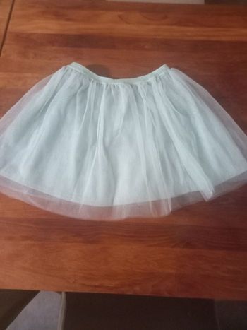 Jupe fille habille couleur bleu ciel taille 12 ans marque  kiabi