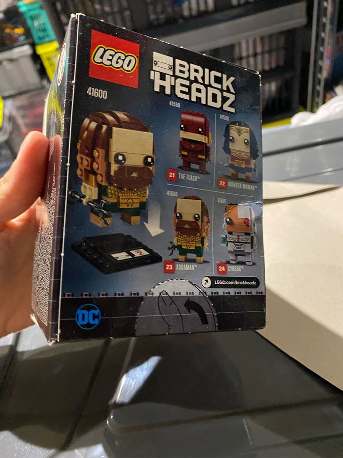 Lego brickhead marvel disney aquaman 41600 - photo numéro 5