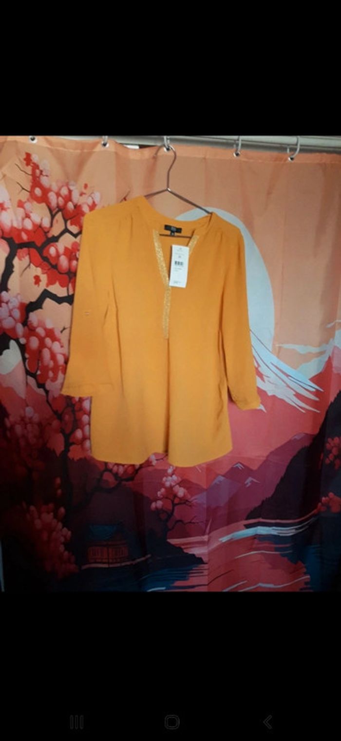 Blouse fluide T38 neuve - photo numéro 2