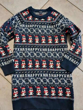Robe pull de noel