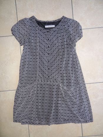 robe courte ZARA en mousseline