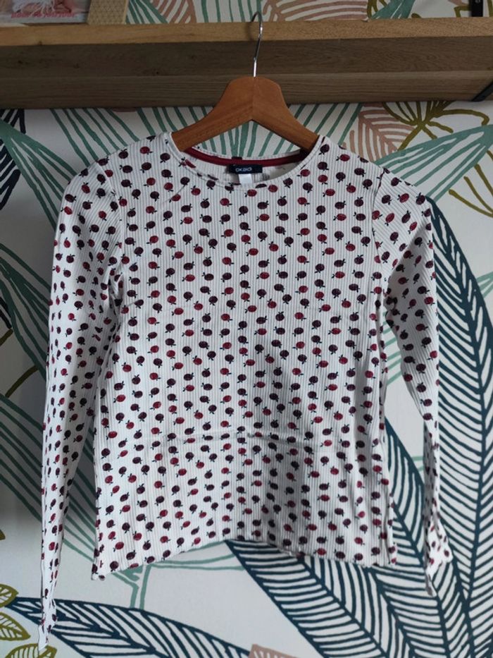 Tee shirt manches longues Okaïdi 12 ans - photo numéro 2