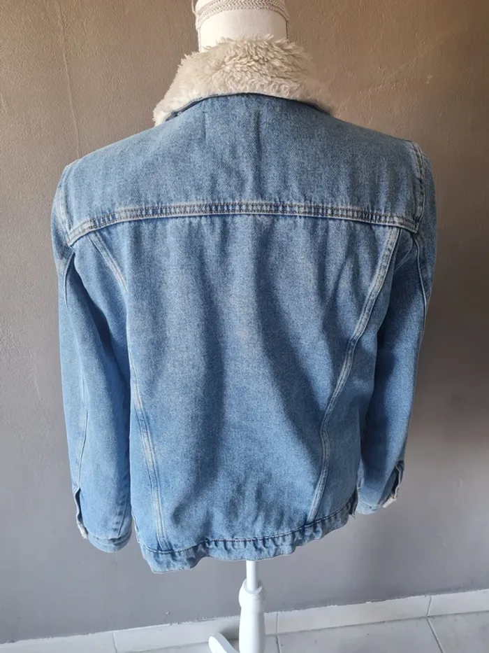 veste jeans stradivarius - photo numéro 2