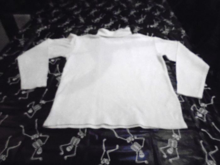 Col roulé blanc orchestra 12 ans