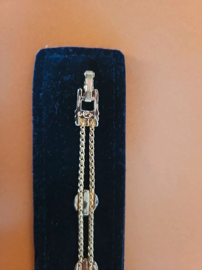 Bracelet swarovsky doré - photo numéro 3