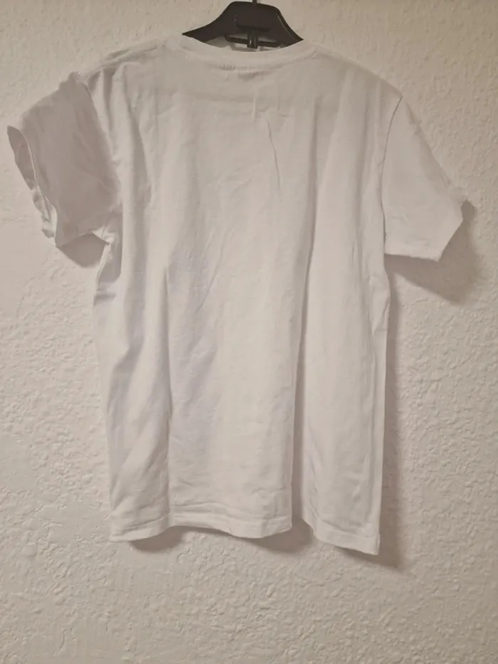 T-shirt blanc à motif cœur - photo numéro 2