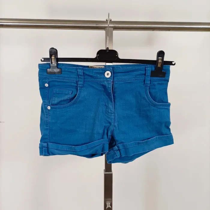 Short en jean bleu short 11/12 ans été plage A1030
