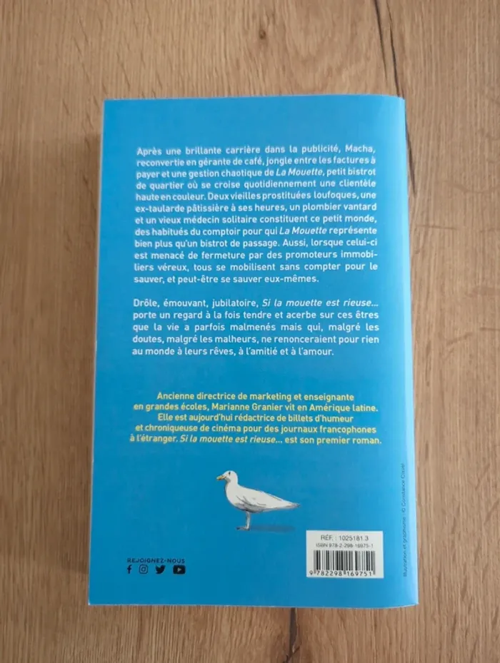 Livre si la mouette est rieuse, c'est que le thon a de l' humour - photo numéro 2