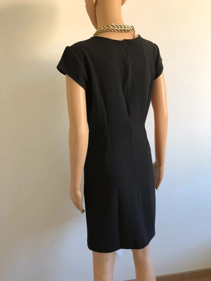 Robe noire et blanche neuve à manches courtes Black Lab taille S - photo numéro 7