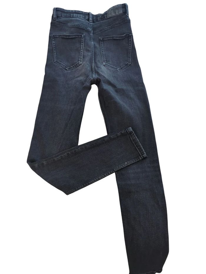 jeans skinny Zara  gris et noir taille 40 - photo numéro 2