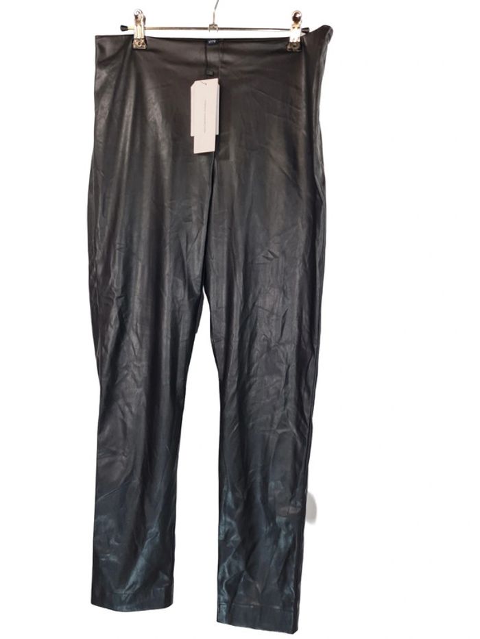 Pantalon simili cuir french connection