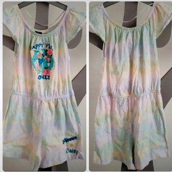 Magnifique combishort multicolore Disney Primark taille 7-8 ans