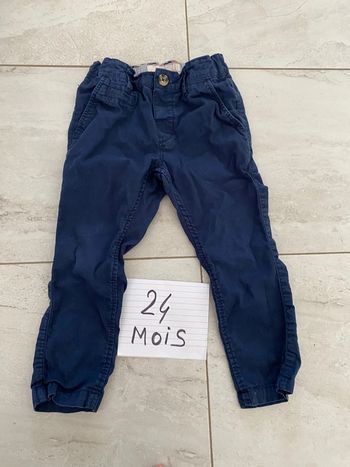 Pantalon bleu H&M 2 ans