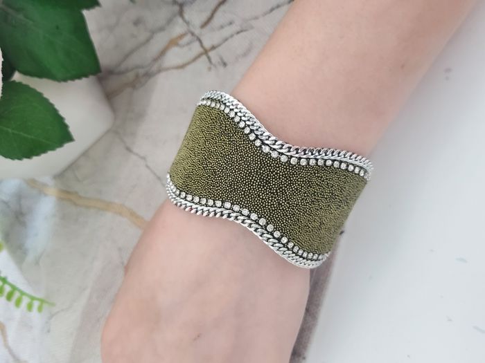 Bracelet fantaisie vert - photo numéro 3