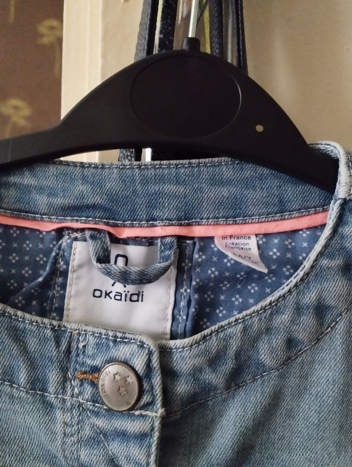 Veste en jean fille Okaïdi 6ans - photo numéro 2