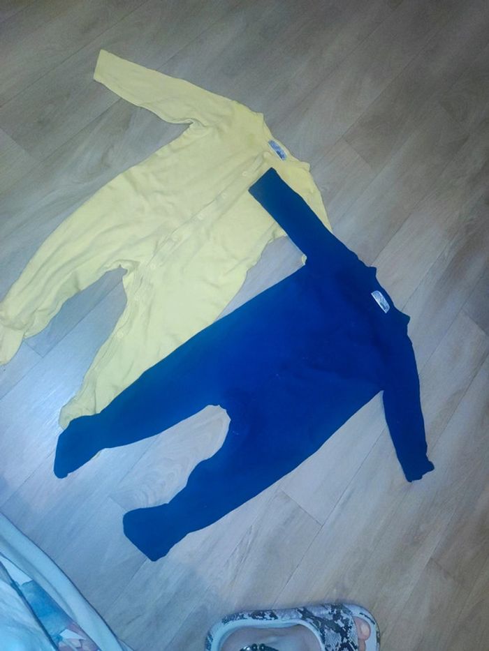 Lot de 2 pyjamas mixte jumeaux 12 18
