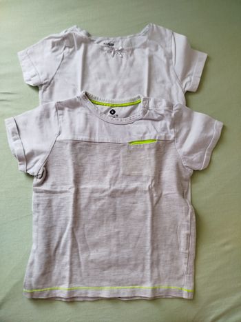 Lot de 2 Tee shirts