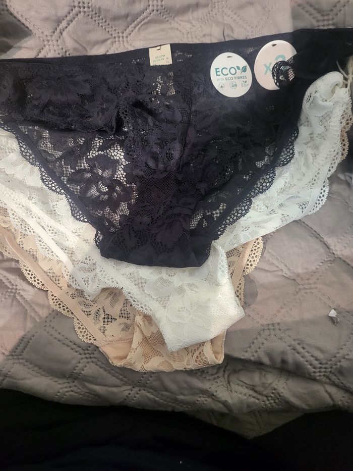 Lot culottes dentelle