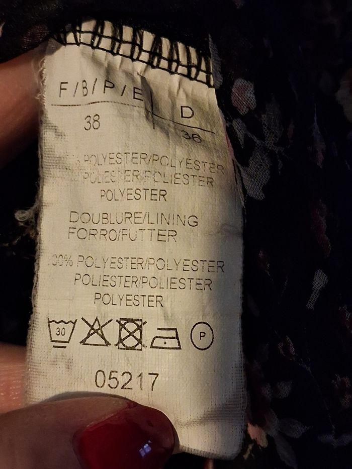 Tunique à fleurs doublée - photo numéro 7