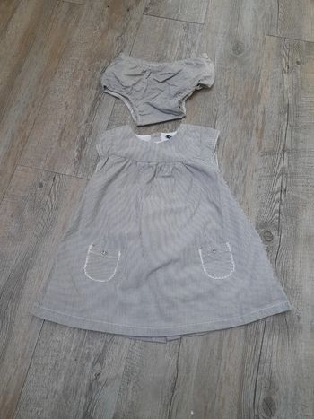Robe + bloomer 12 mois