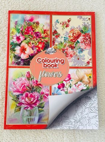Cahier de coloriage de fleurs Craft Universe