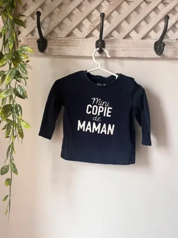 Teeshirt manche longue en 9 mois