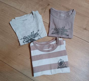 Lot 3 t-shirts 4 ans Vertbaudet