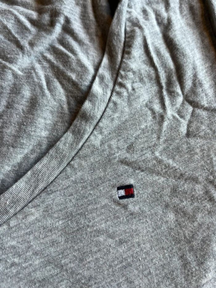 TEE shirt Femme Tommy Hilfiger Gris - photo numéro 3