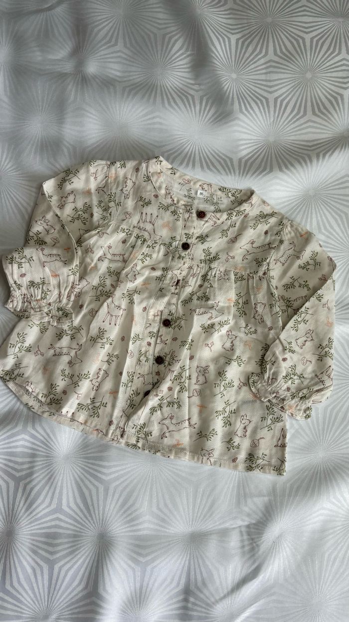 Chemisier fille taille 86 - 18 mois - photo numéro 2