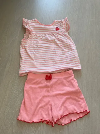 Pyjama pomme été 3 ans
