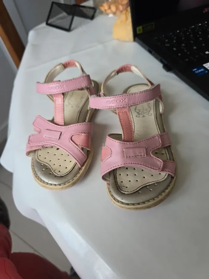 Sandales rose