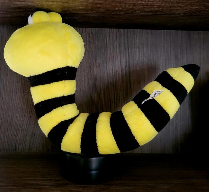 Peluche serpent Tricot Rayé - photo numéro 3